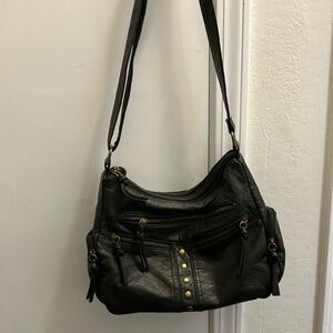 Vintage leather handbag